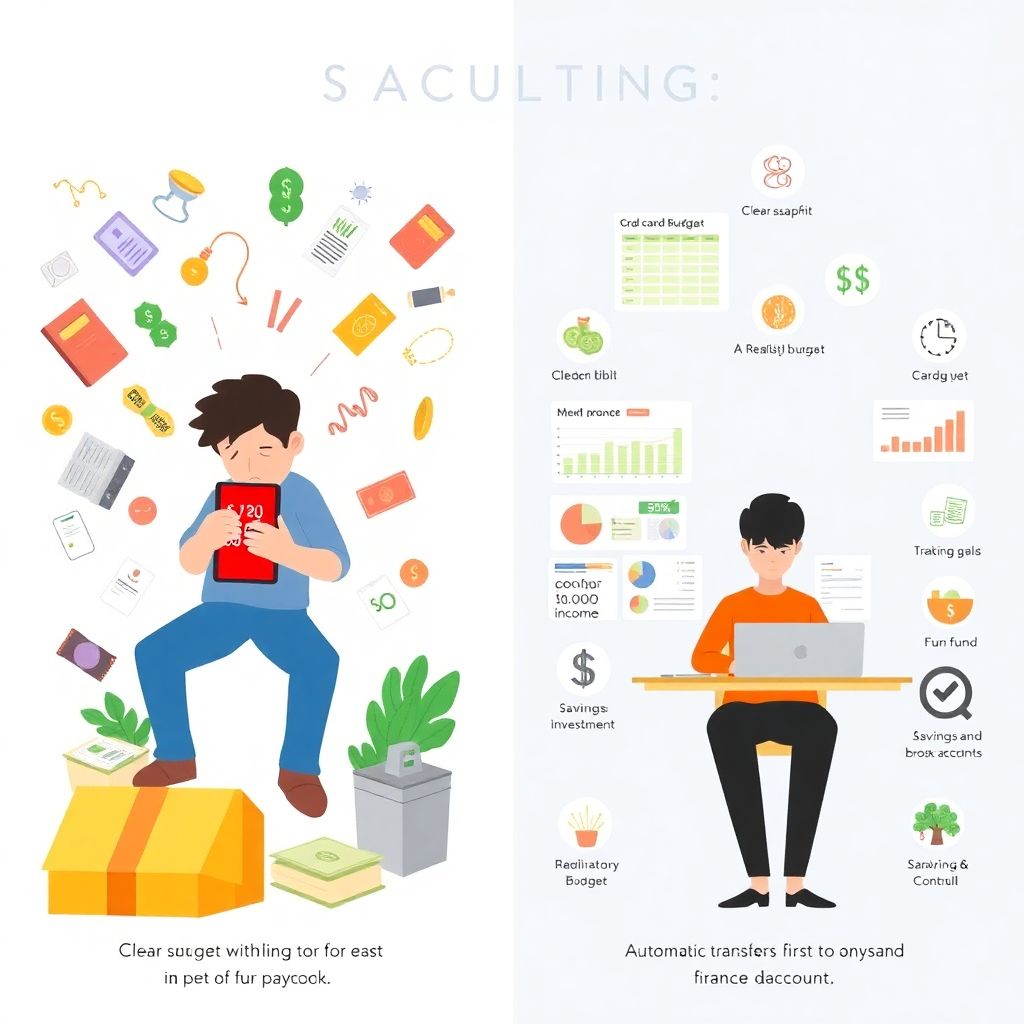 Финансовые привычки обеспеченных людей и живущих от зарплаты до зарплаты